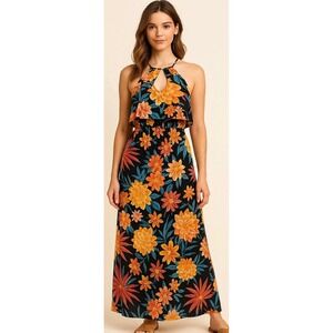 slim fit dress slacks Candy Red Halter Top Dress Small